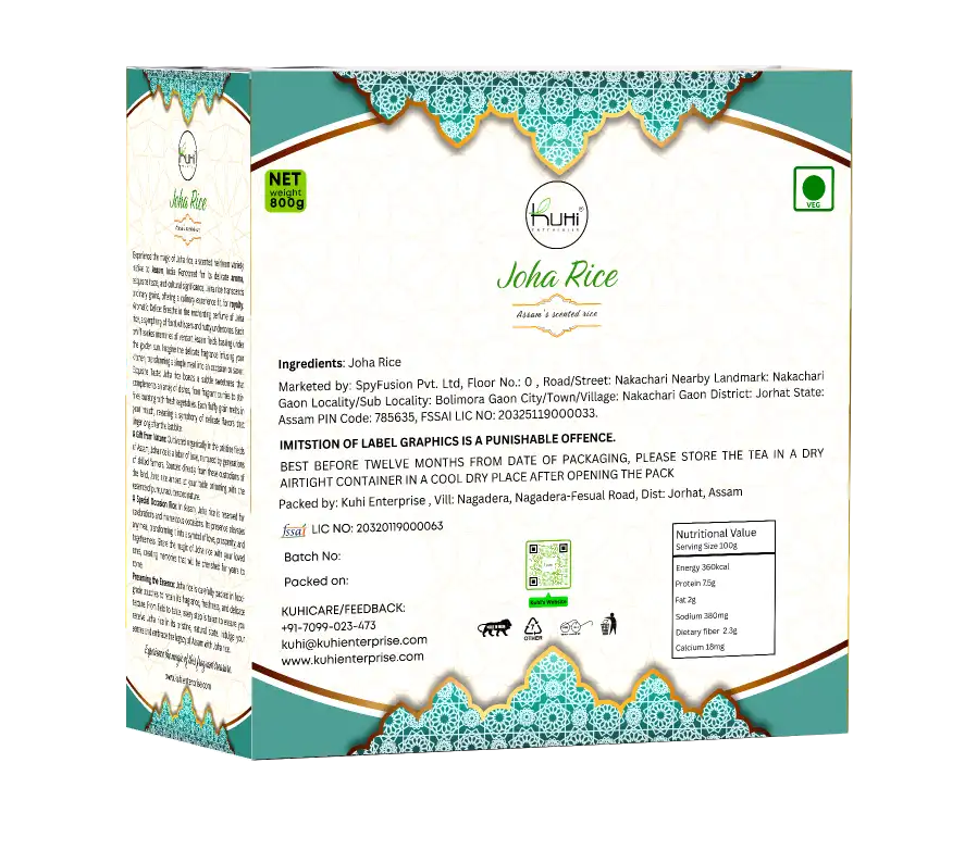Assam Joha Rice - Aromatic Rice - Scented Rice 2
