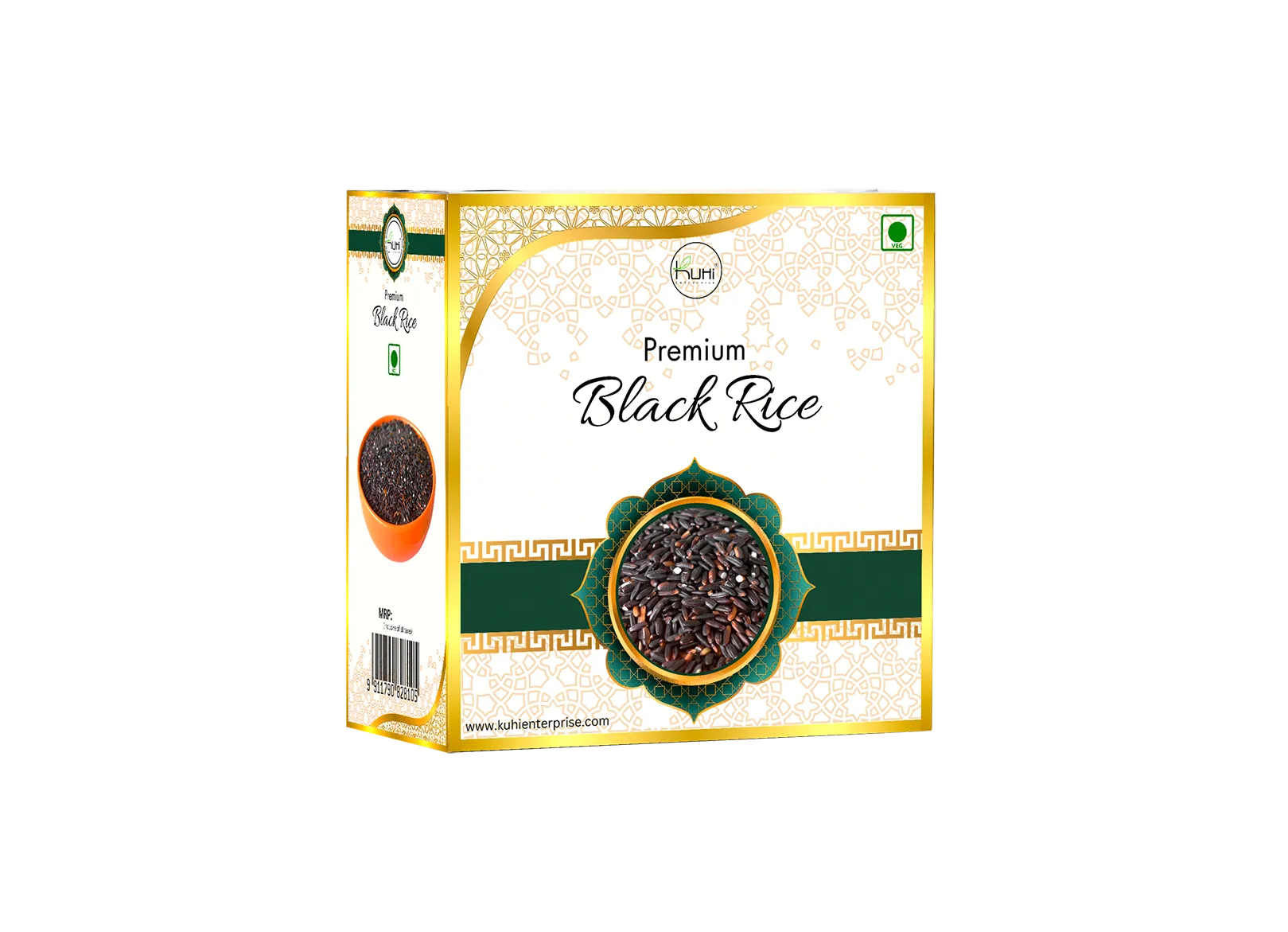 Black Rice - Karuppu Kavuni Arisi - Chakhao - Kalabati - Nalla Biyyam - Unpolished rice
