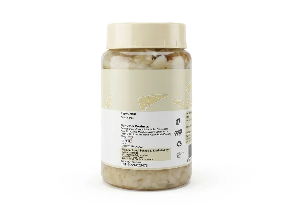 Kuhi Bamboo Shoot - Bamboo Pickle - Bans ka Achar 2