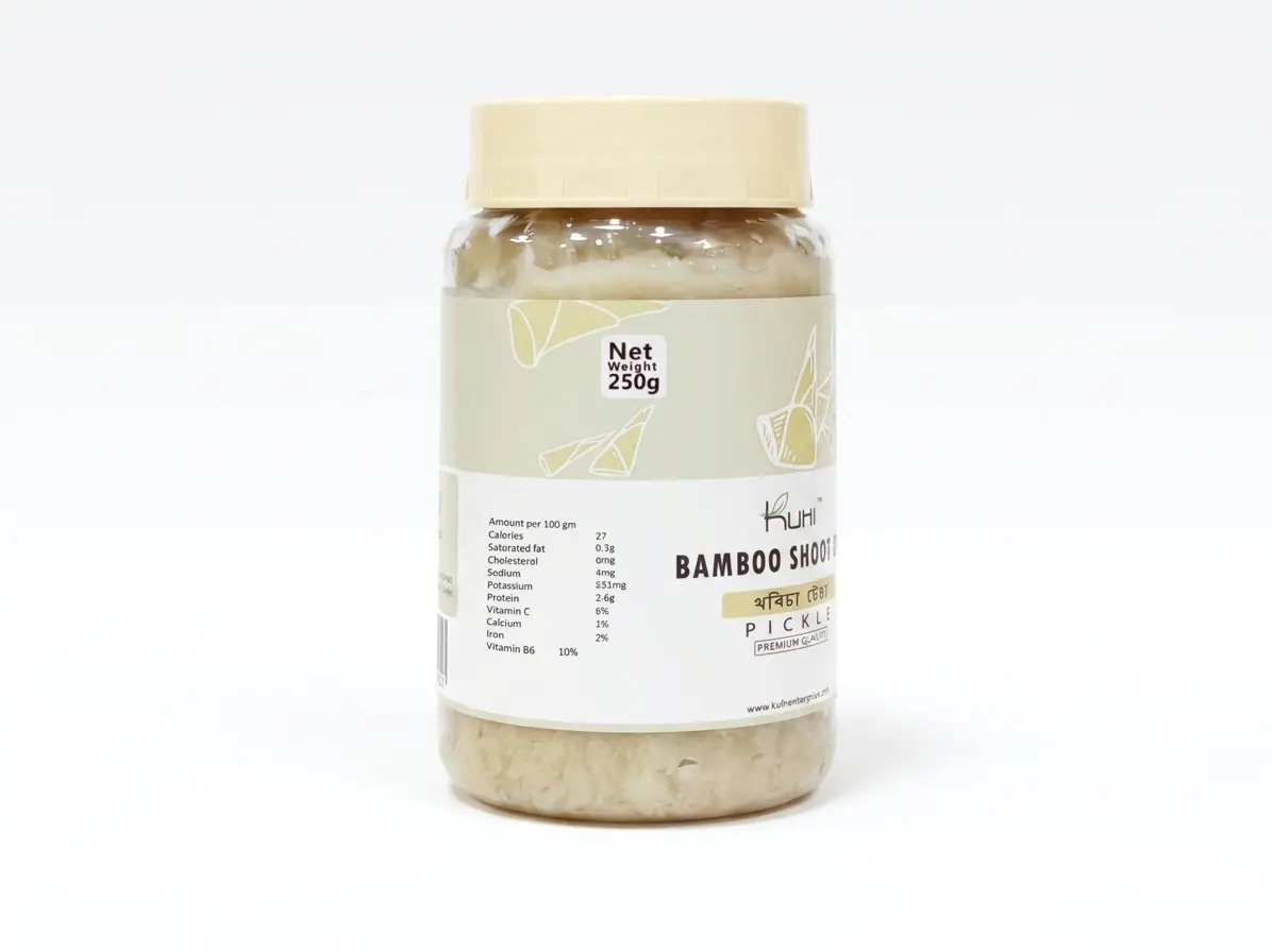 Kuhi Bamboo Shoot - Bamboo Pickle - Bans ka Achar 4