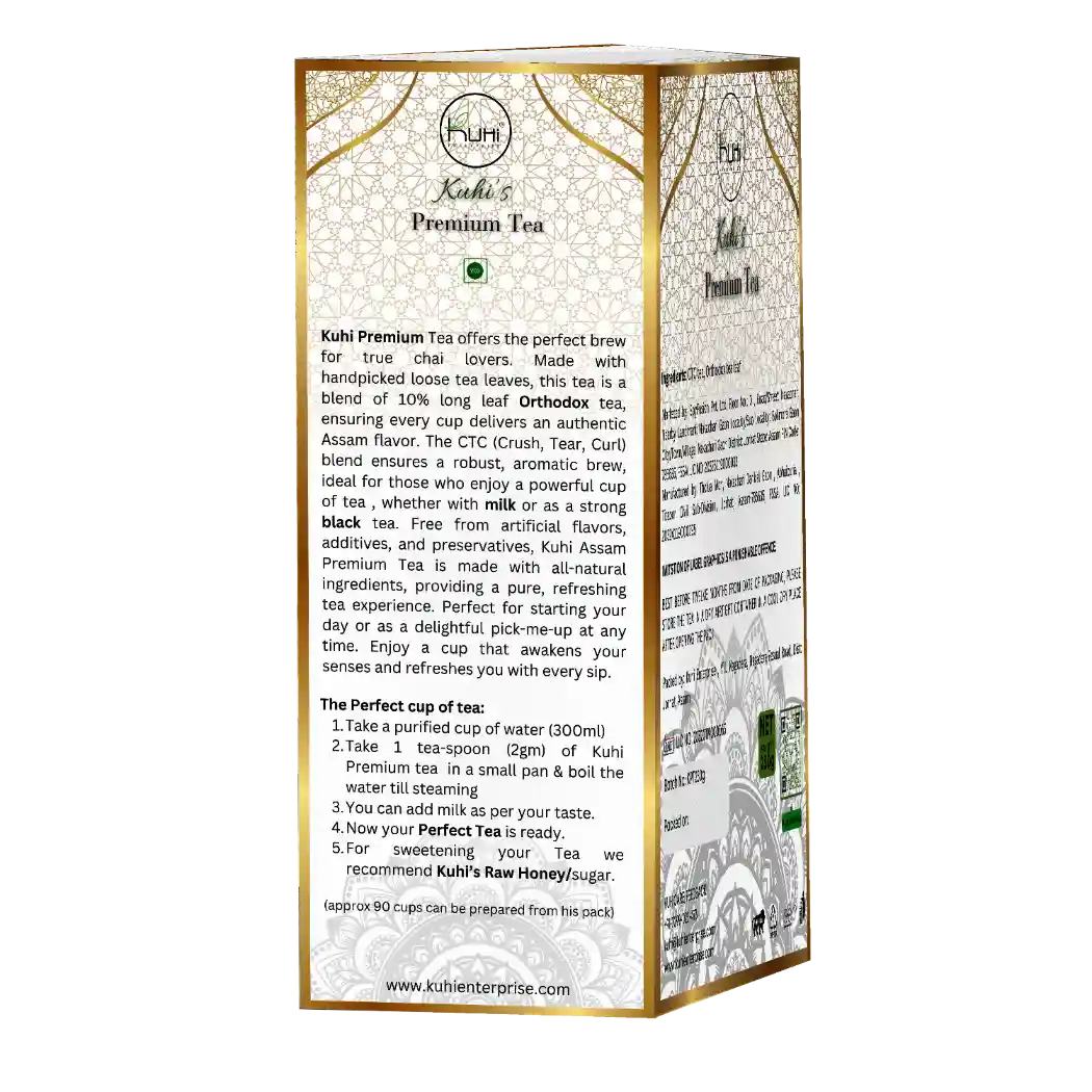 Kuhi Premium Assam Tea - Kadak Chai3