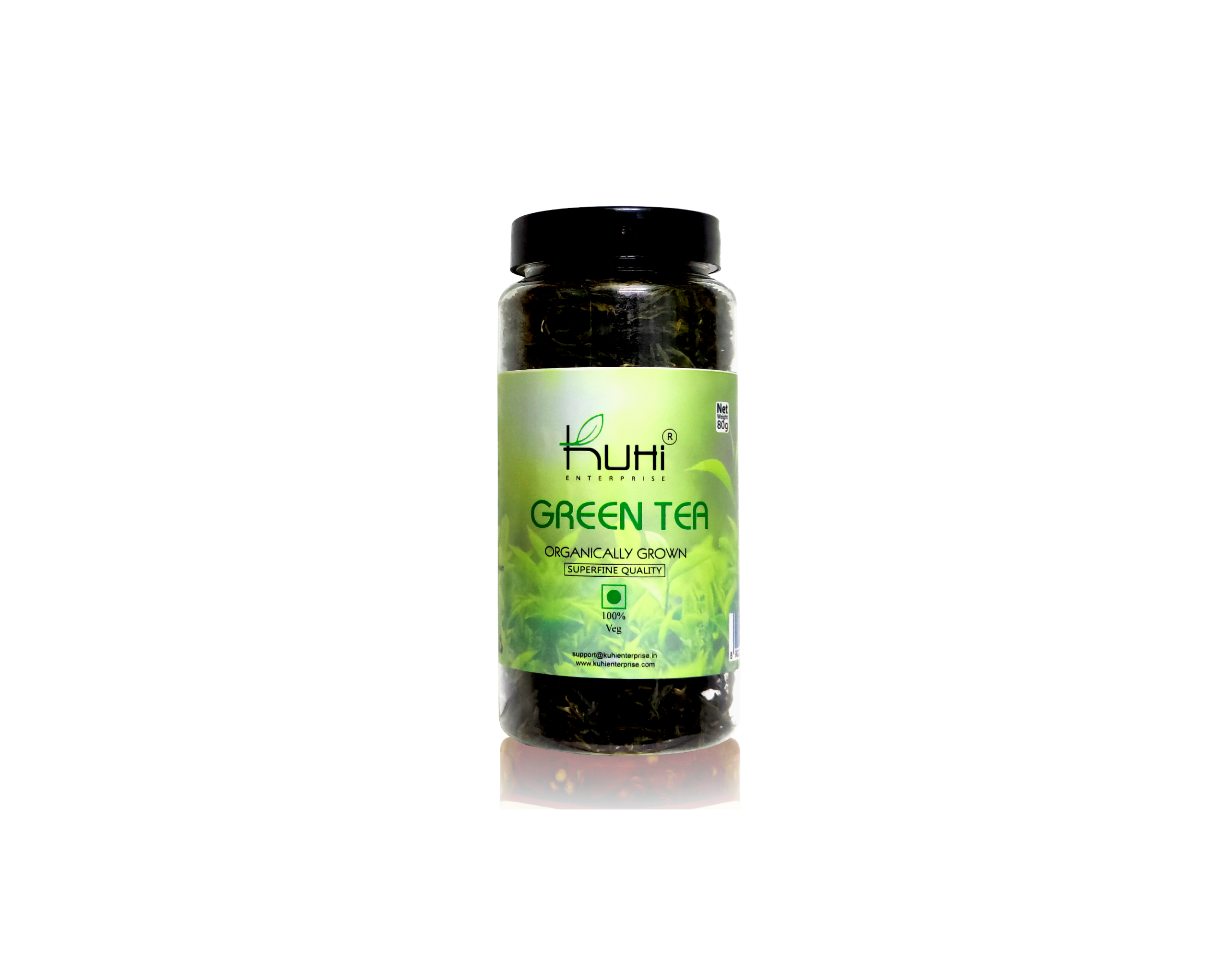 Kuhi Premium Green Tea Pure Loose Leaf - Hand-made Green Tea