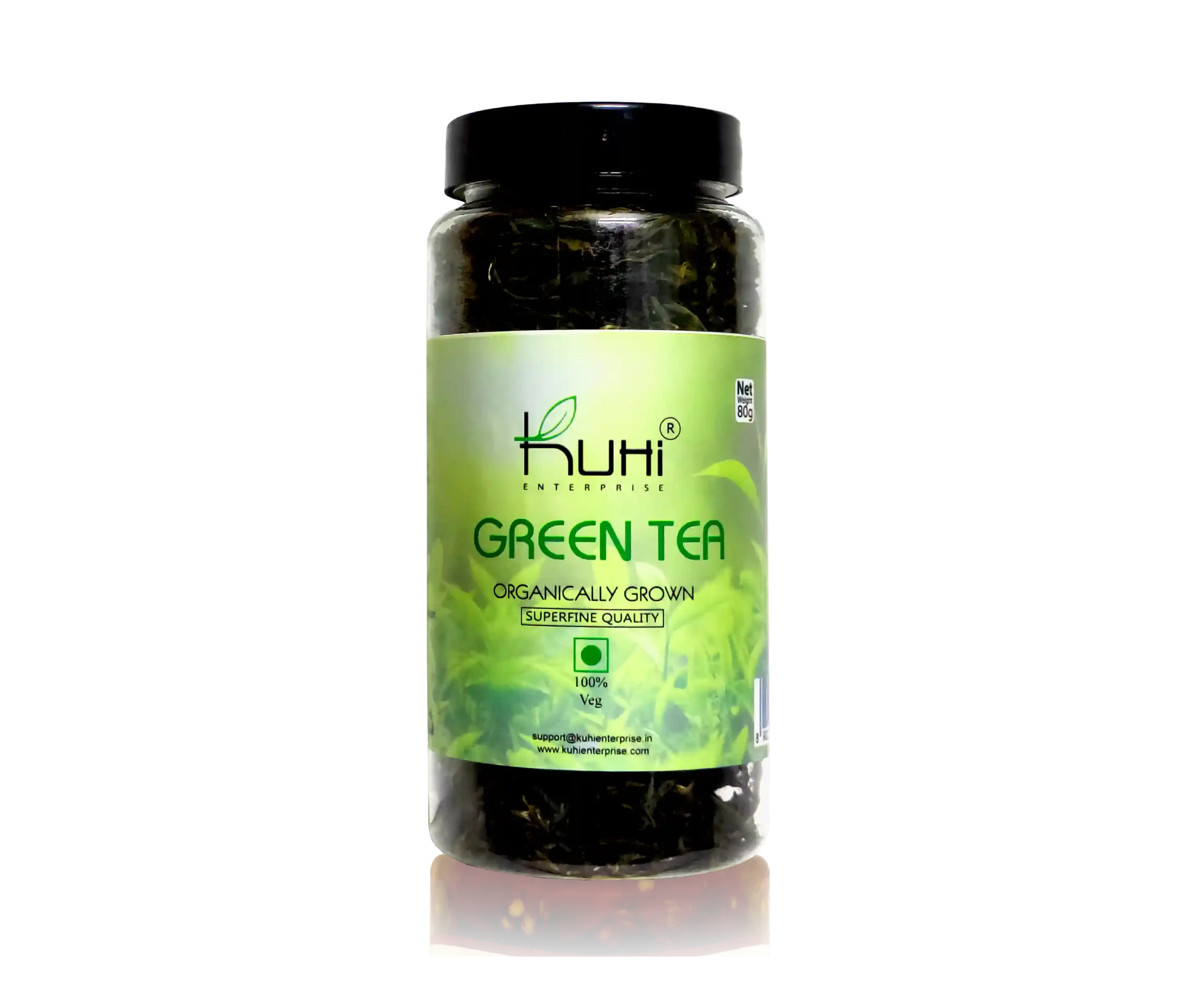 Kuhi Premium Green Tea Pure Loose Leaf - Hand-made Green Tea