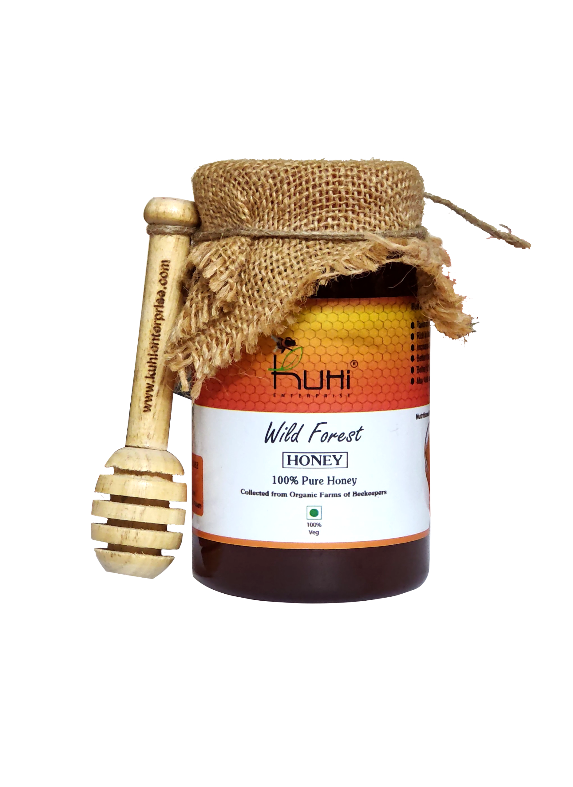 Kuhi's Wild Forest Honey - Pure & Raw Organic Honey
