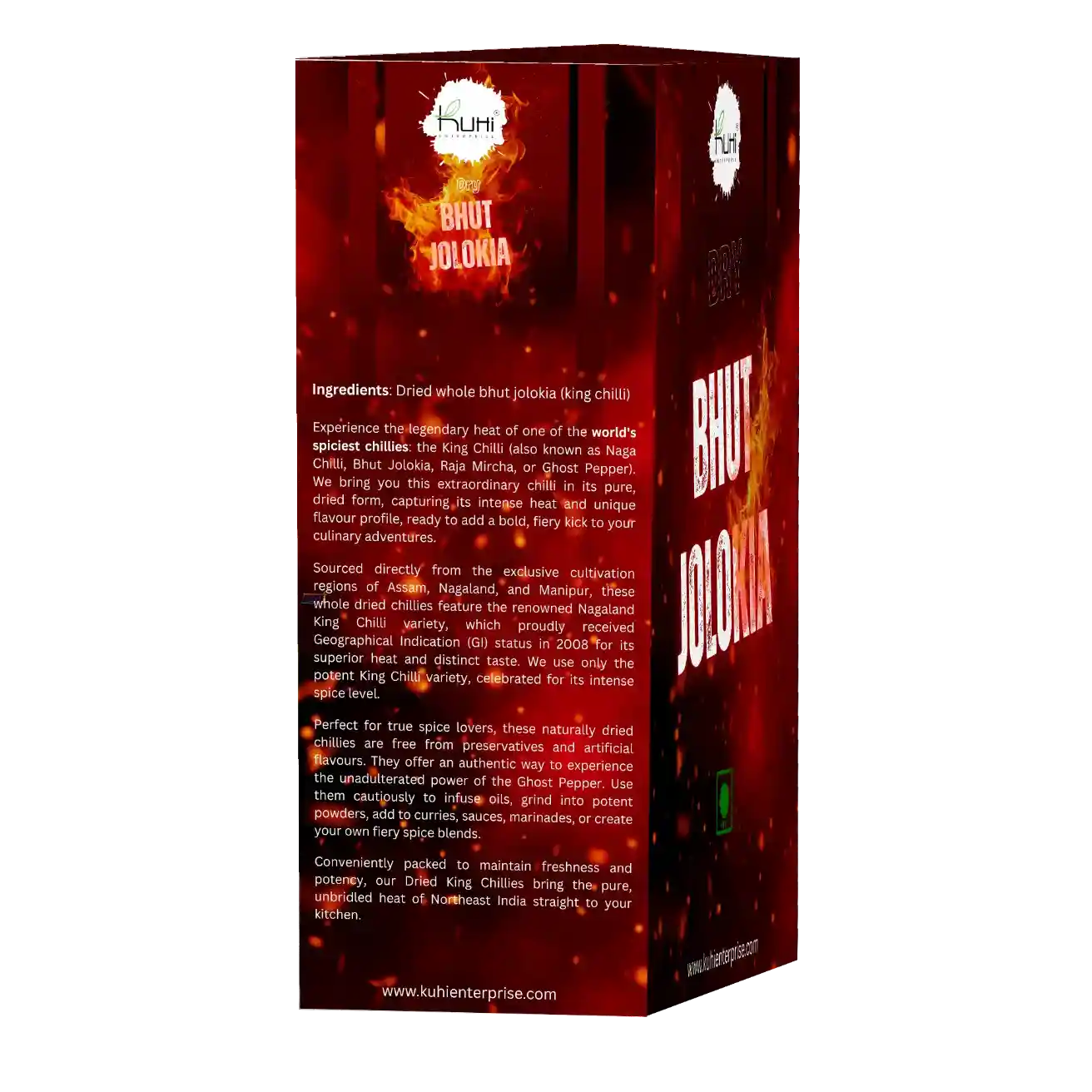 Dry Bhut Jolokia Naga Mirchi King Chilli Dried Ghost Pepper3