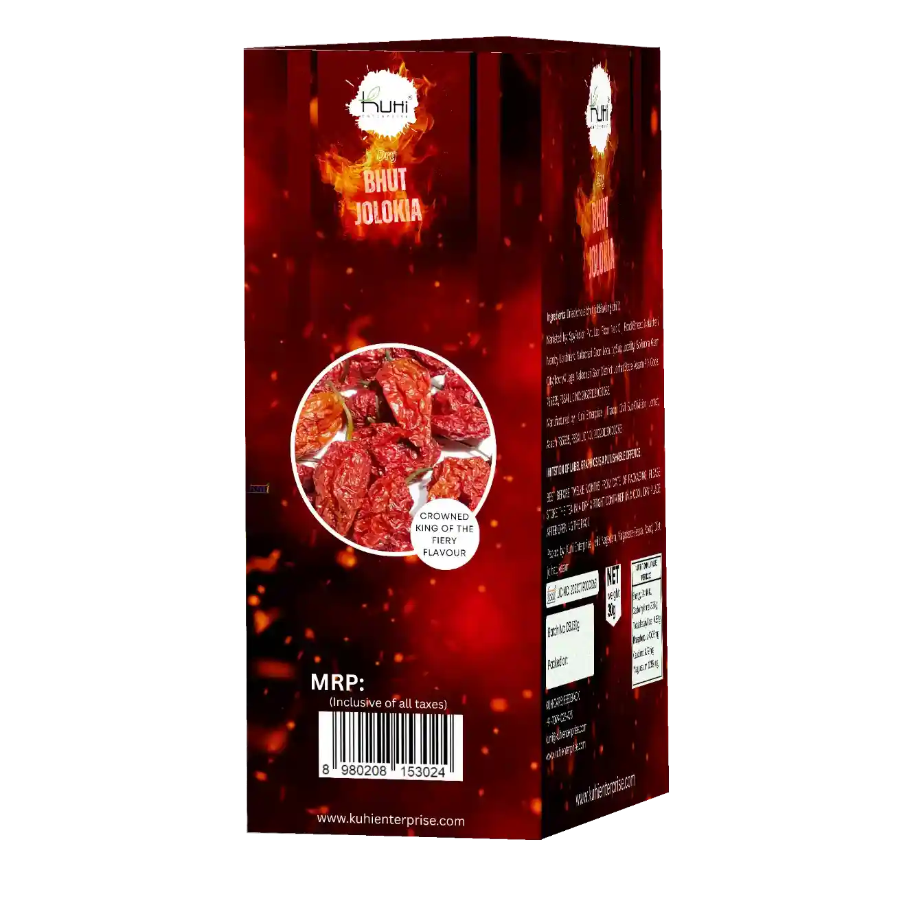 Dry Bhut Jolokia Naga Mirchi King Chilli Dried Ghost Pepper4