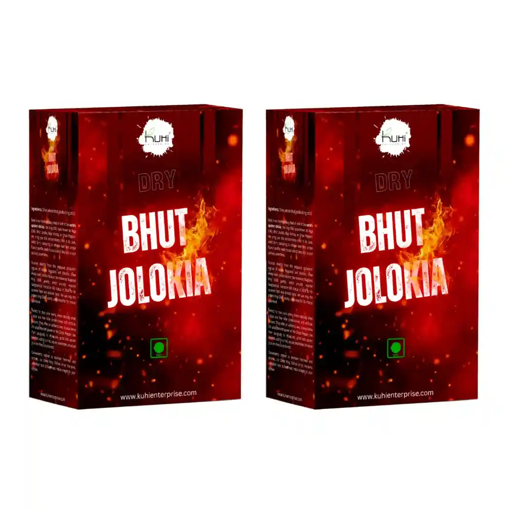 Dry Bhut Jolokia Naga Mirchi King Chilli Dried Ghost Pepper6