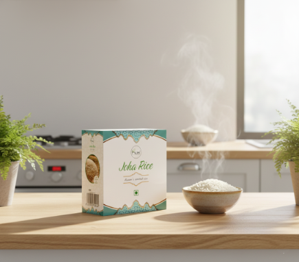 Joha Rice by Kuhi Basmati's Rival with Fragrant Medicinal Magic – Soft, Sticky, Aromatic, Heart-Healthy Delight