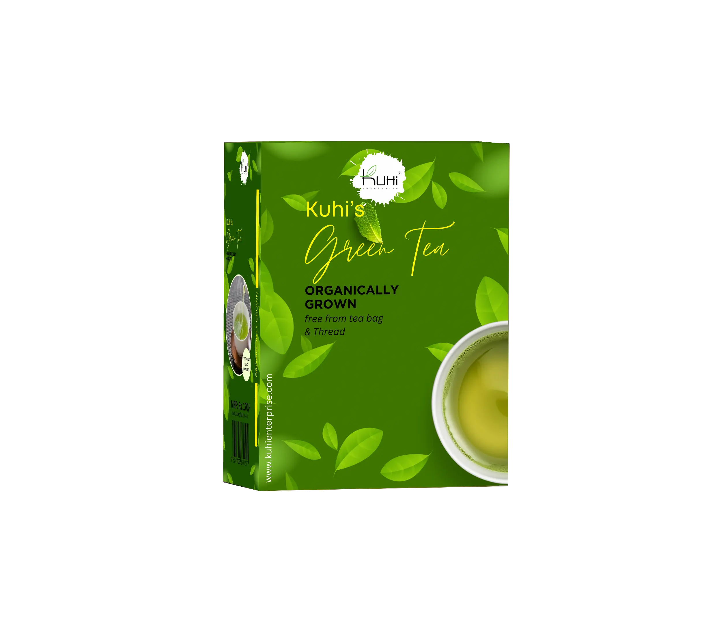 Kuhi Premium Green Tea Pure Loose Leaf - Hand-made Green Tea