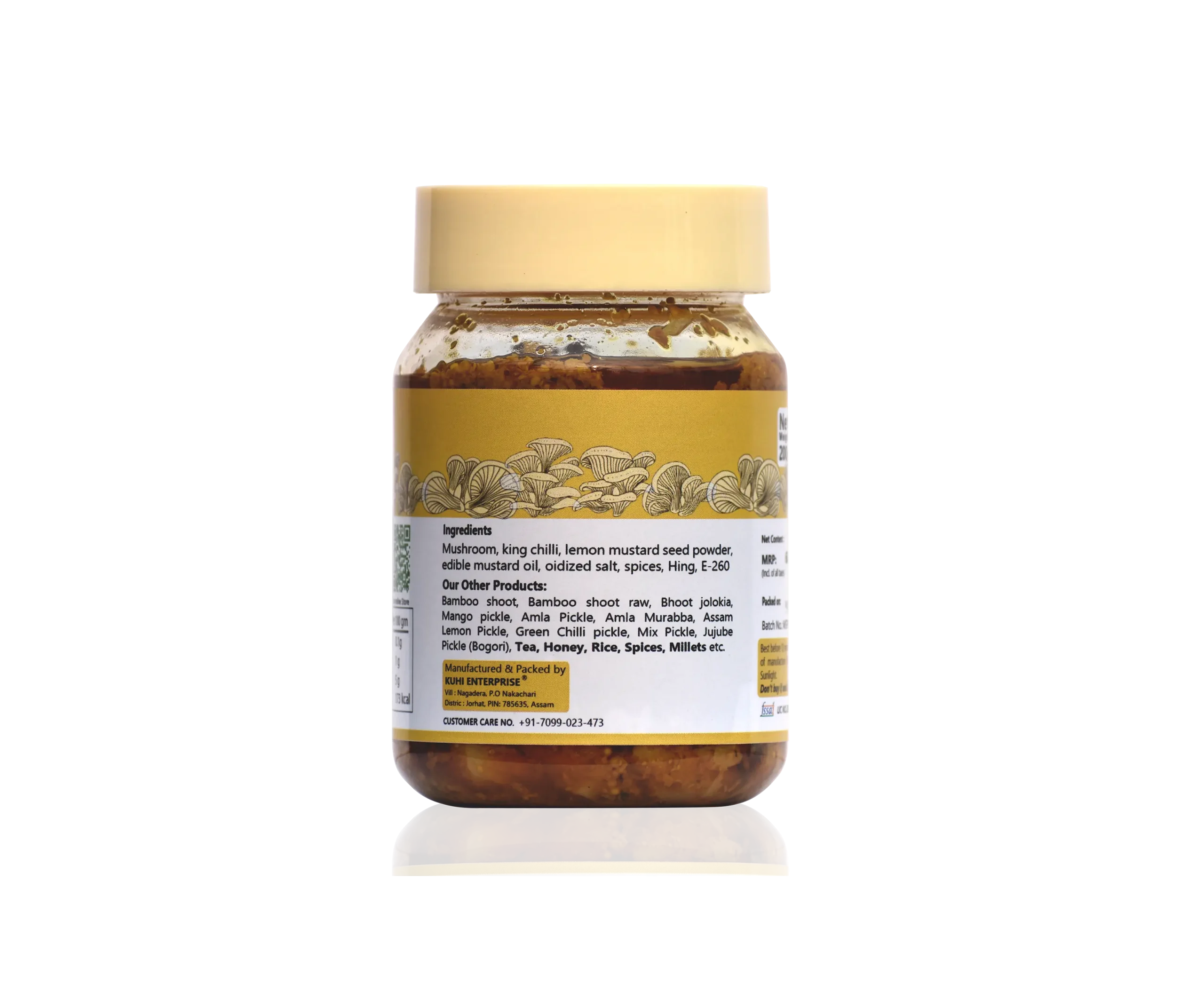 Kuhi Oyster Mushroom & King Chilli Pickle 2